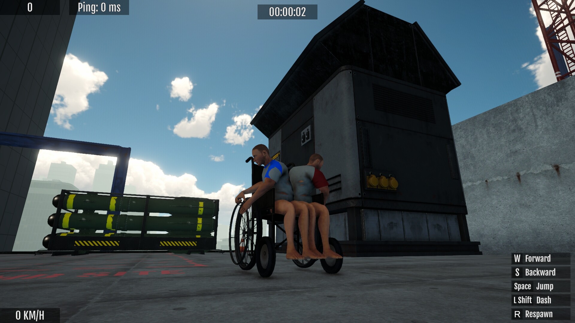 Wheelchair for Two