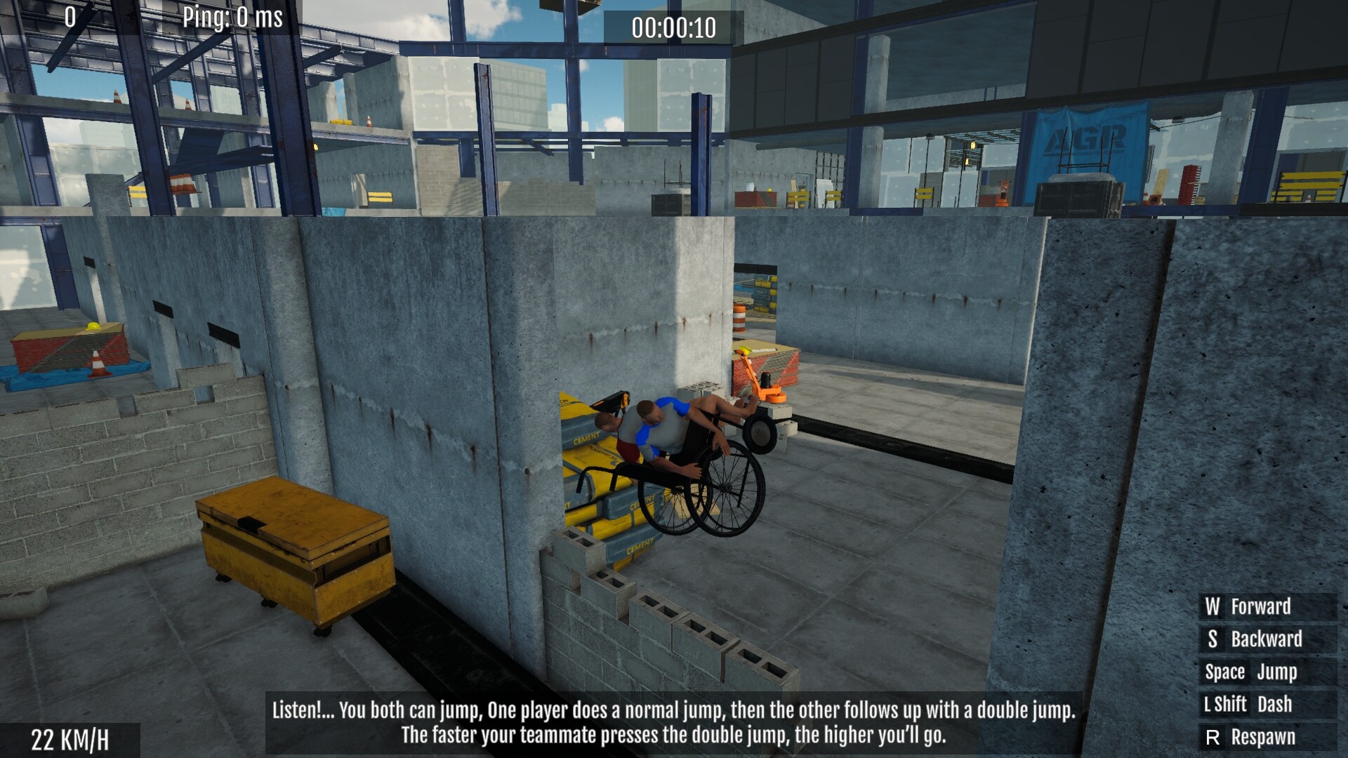Wheelchair for Two