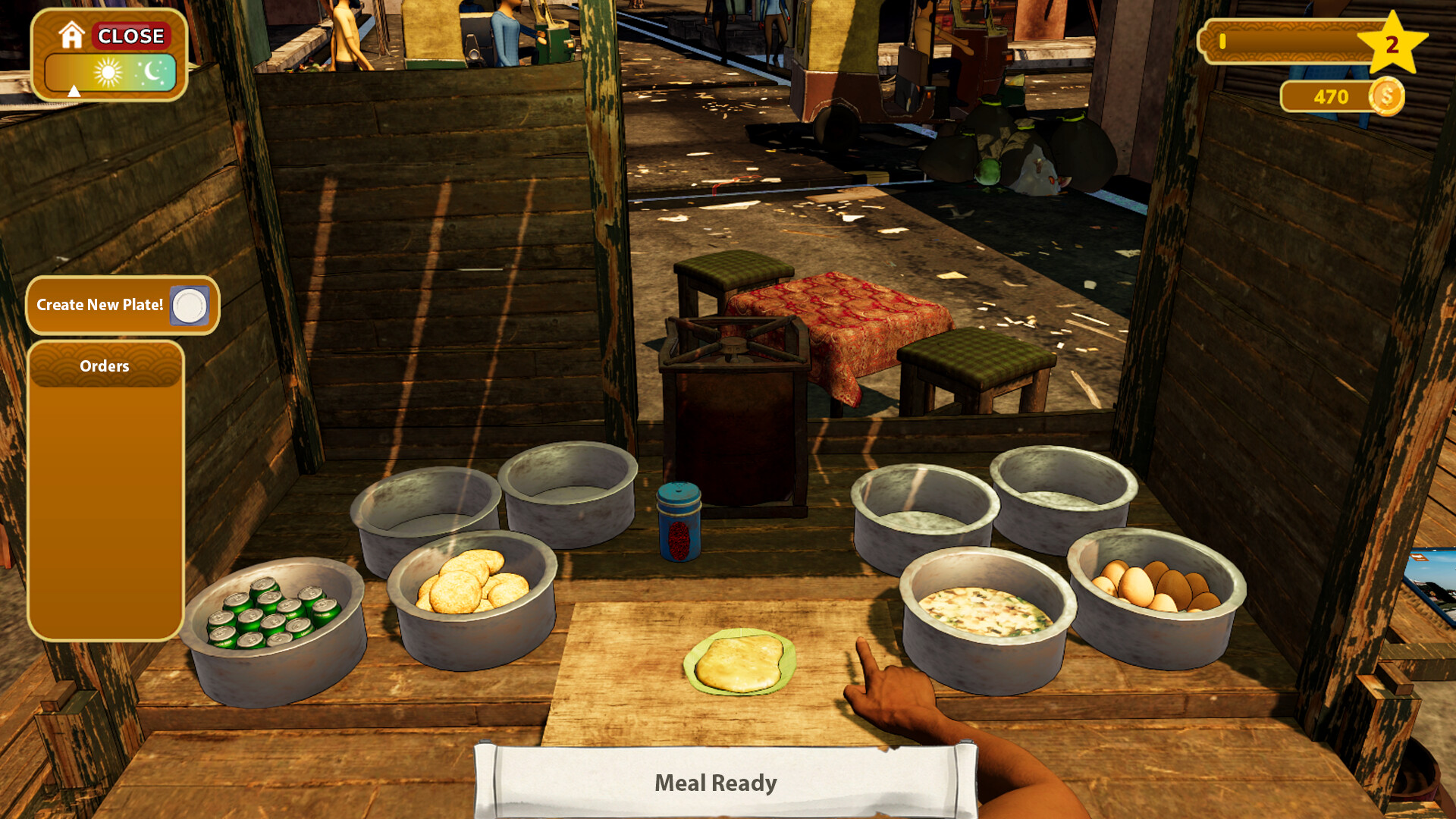 Indian Street Food Simulator