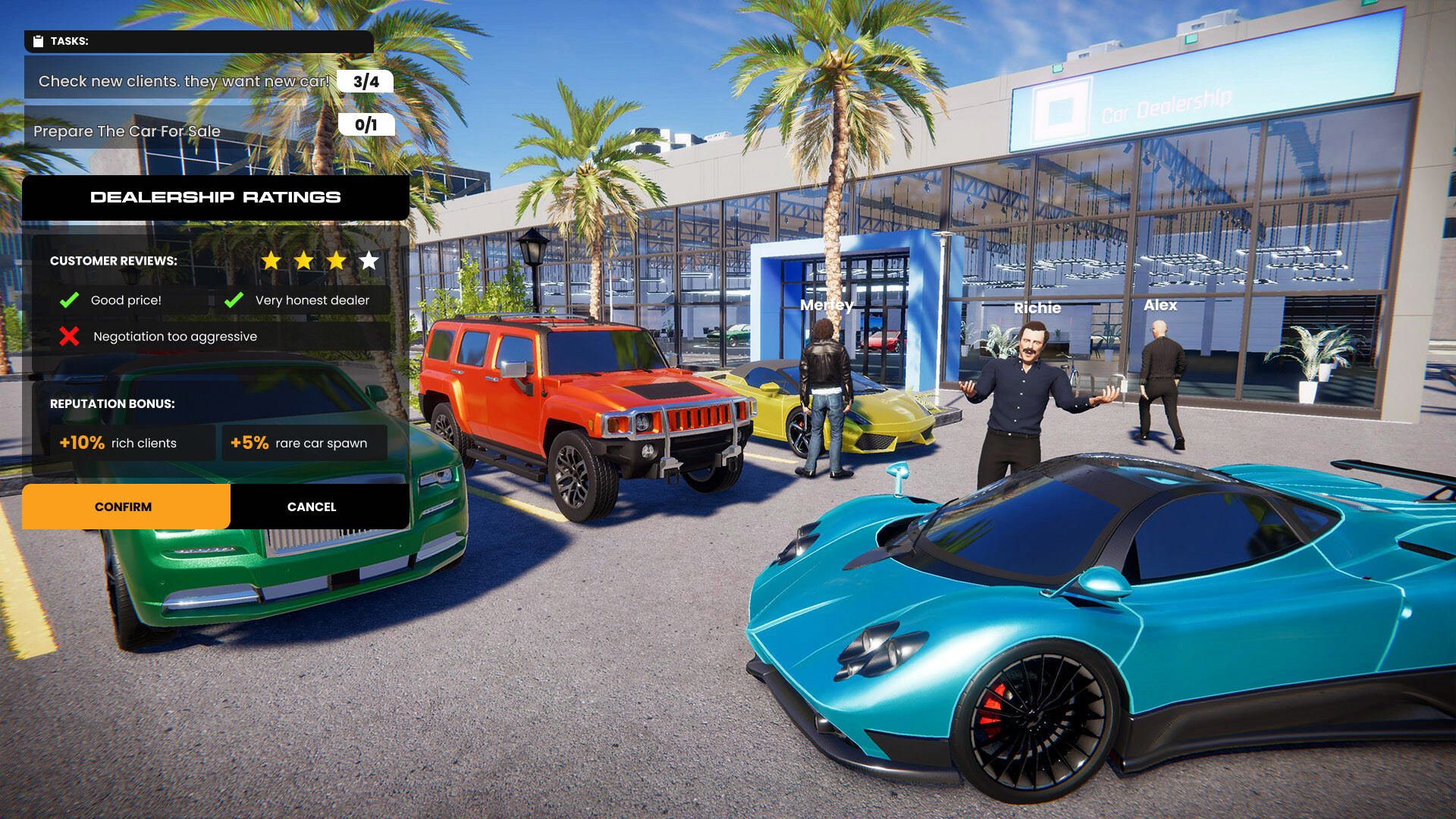 Real Car Market Simulator Together