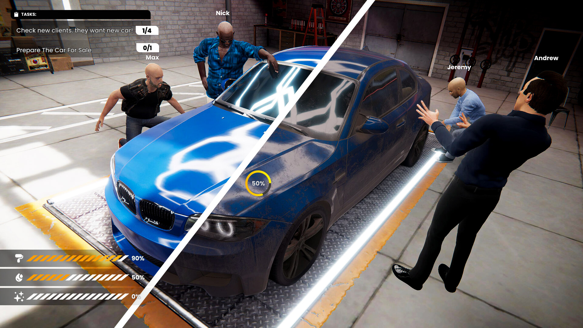 Real Car Market Simulator Together