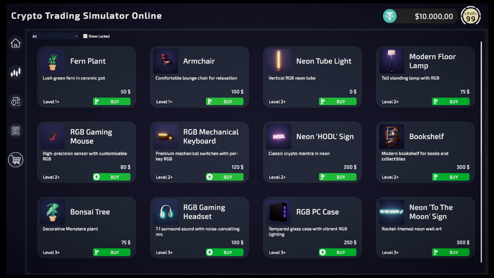 Crypto Trading Simulator