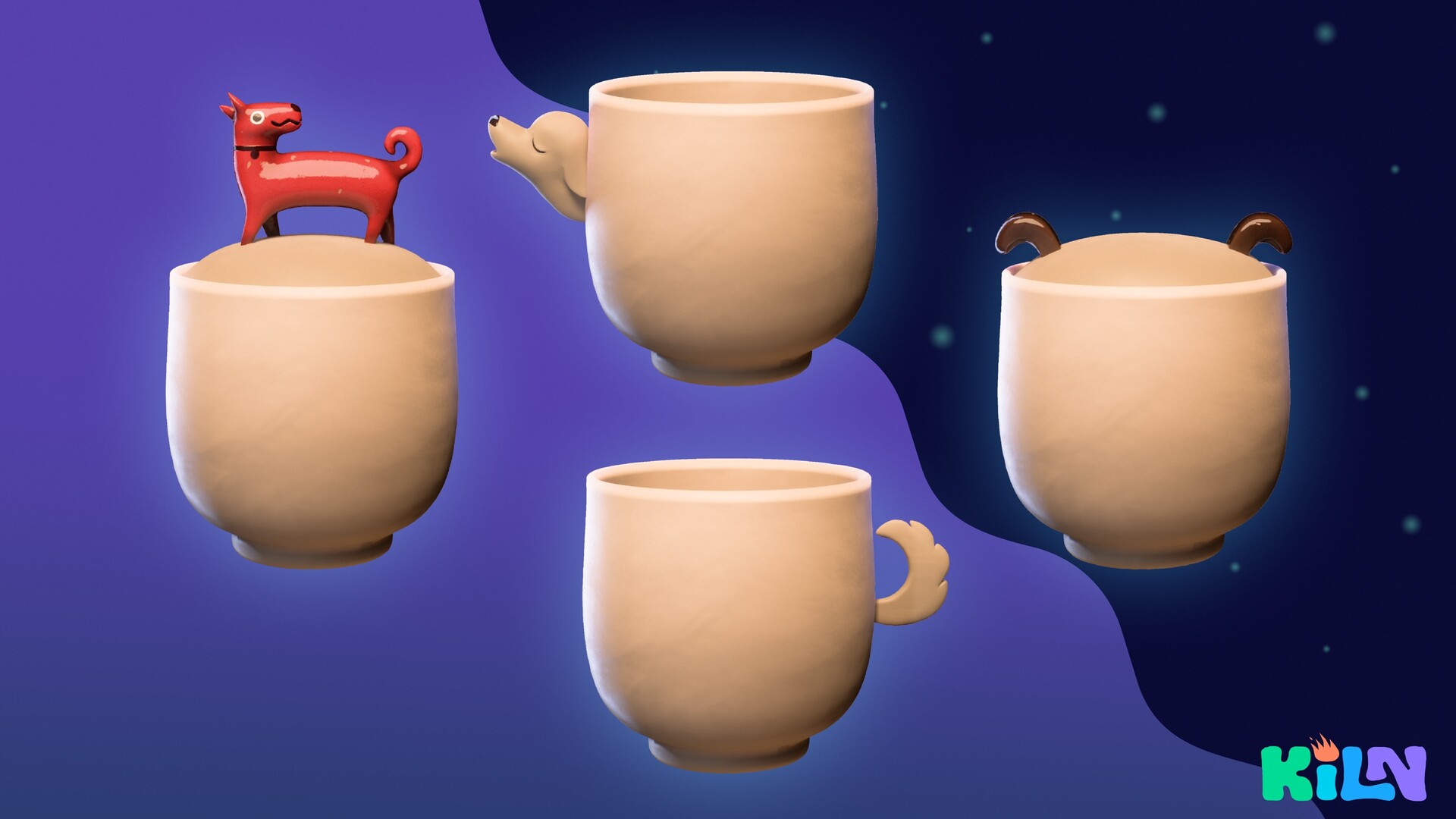 Kiln: Cats &amp; Dogs Decoration Pack