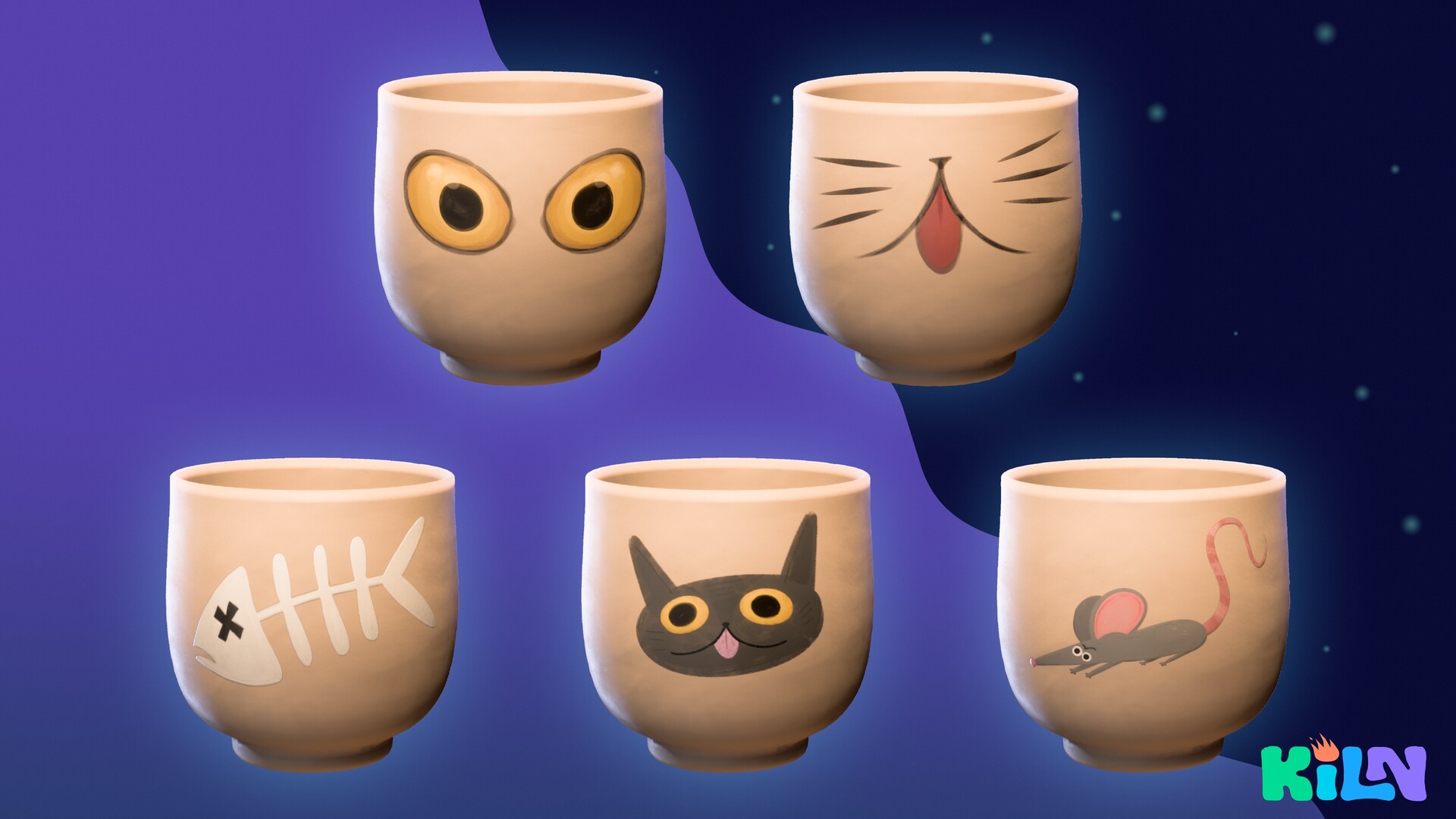 Kiln: Cats &amp; Dogs Decoration Pack