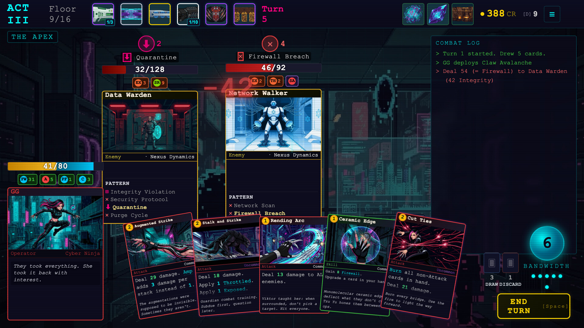CyberDeck: The Cyberpunk Roguelike Deckbuilder