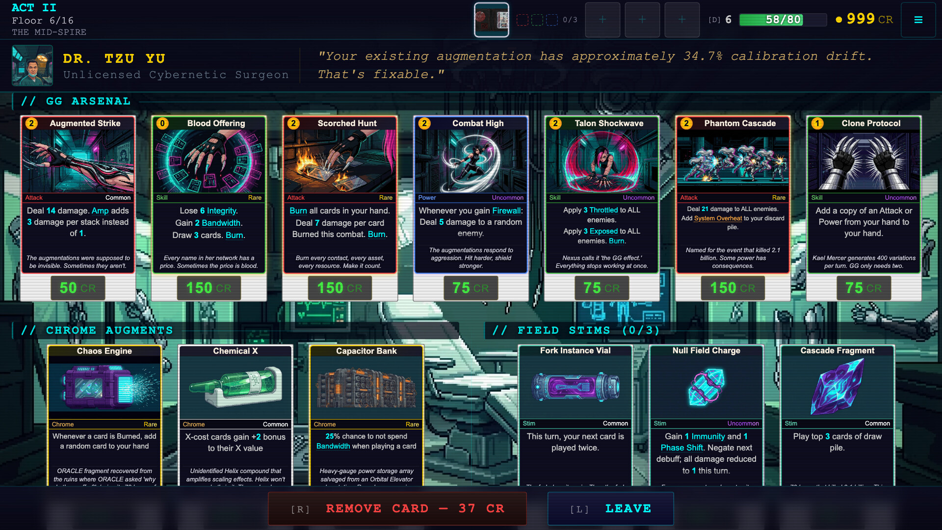 CyberDeck: The Cyberpunk Roguelike Deckbuilder