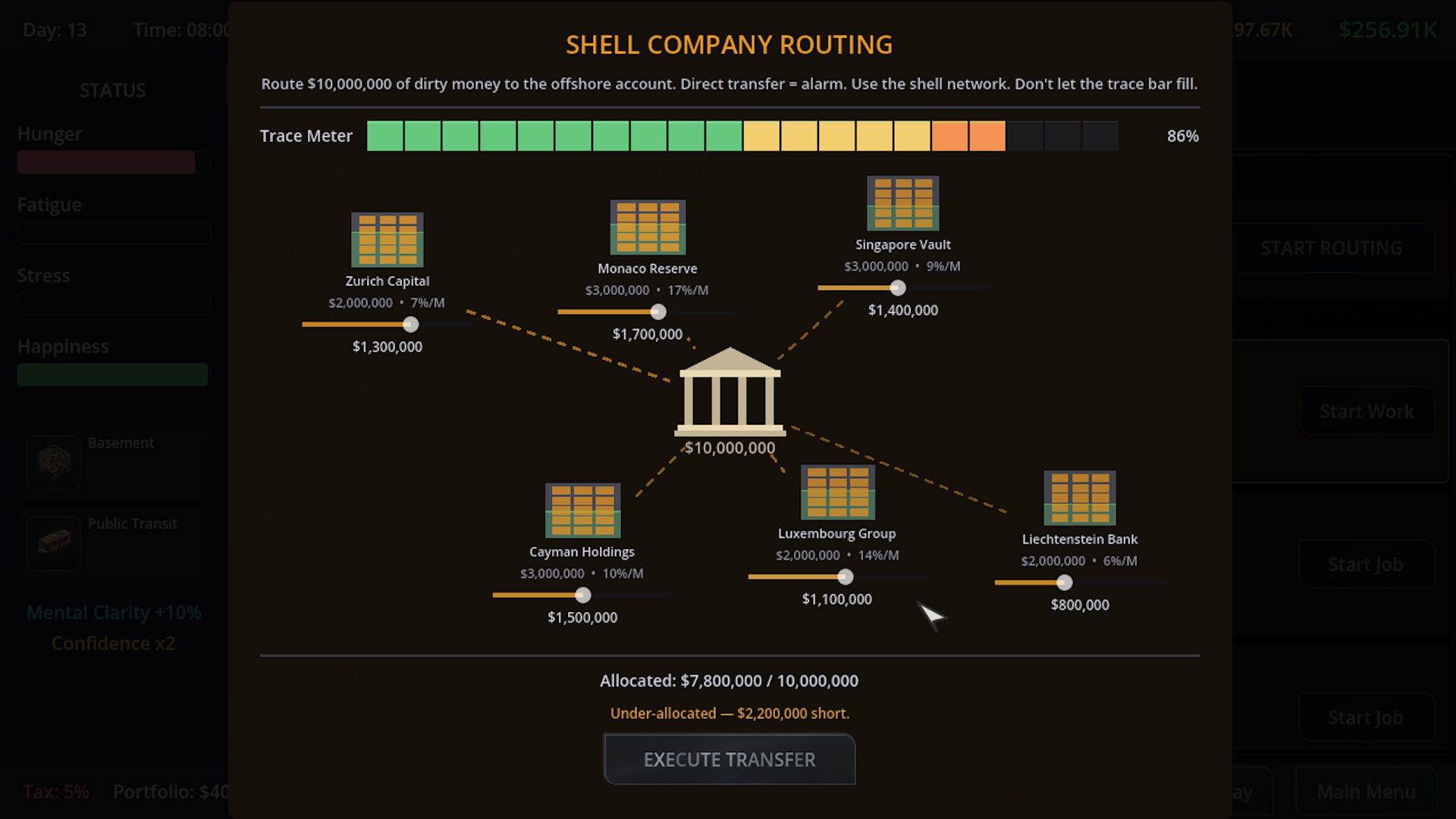 Neo Capitalist: Stock Market Survival Simulator