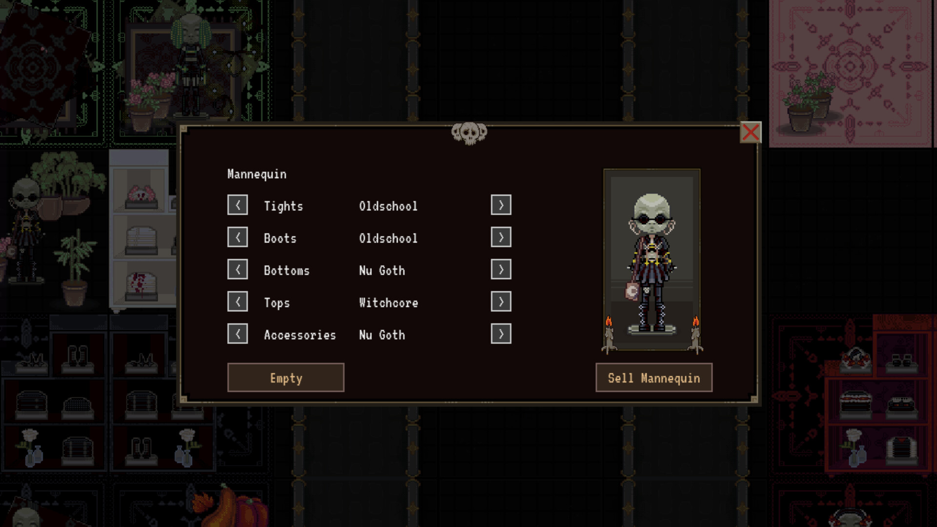 Crow’s Curated Closet: Shop Simulator