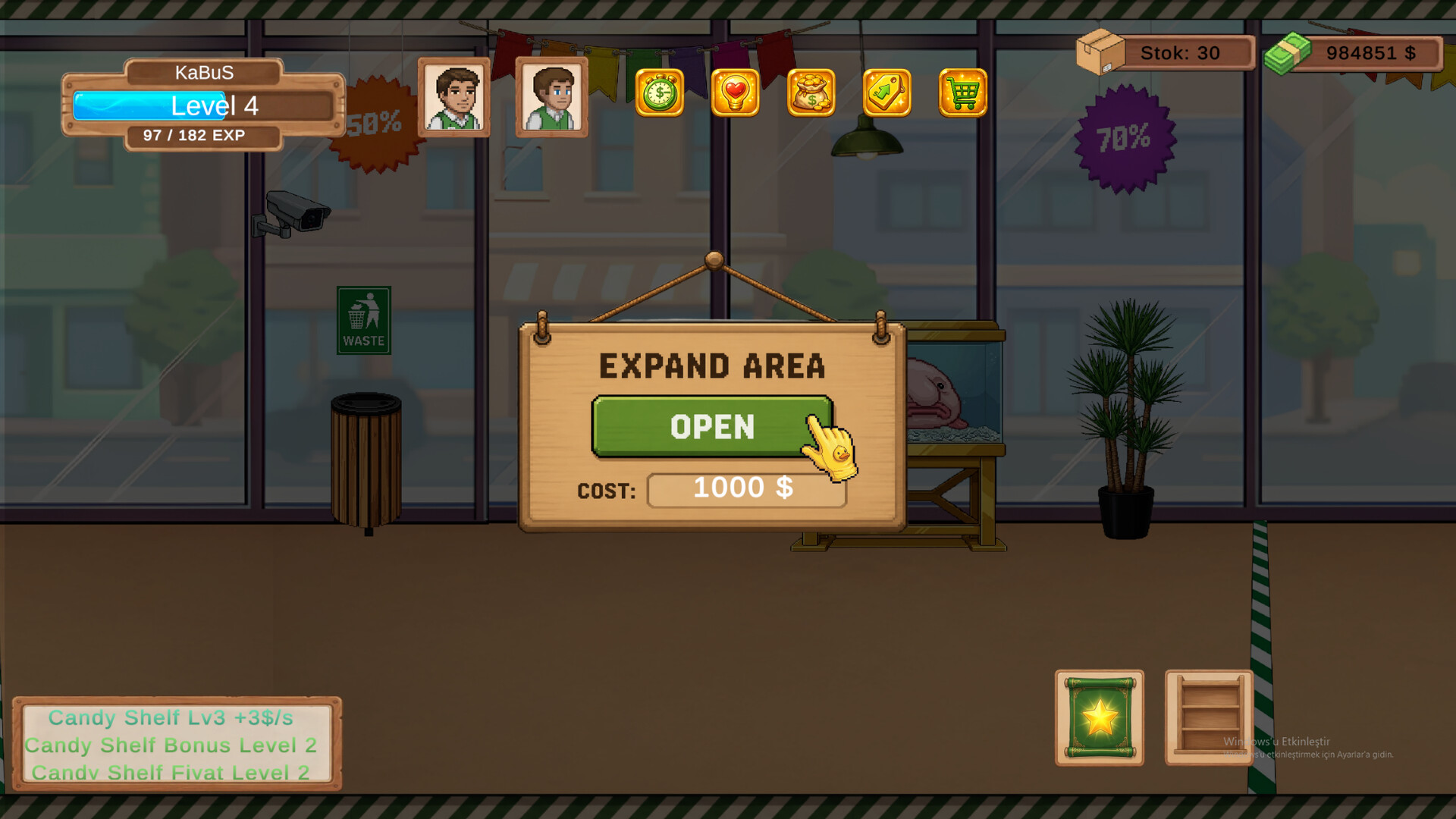 Supermarket Simulator: Idle Tycoon Clicker