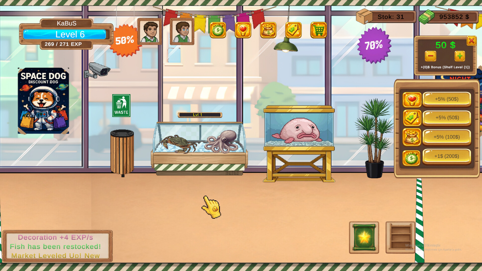 Supermarket Simulator: Idle Tycoon Clicker