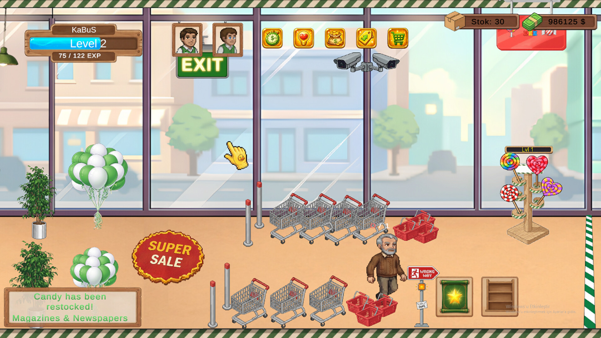Supermarket Simulator: Idle Tycoon Clicker