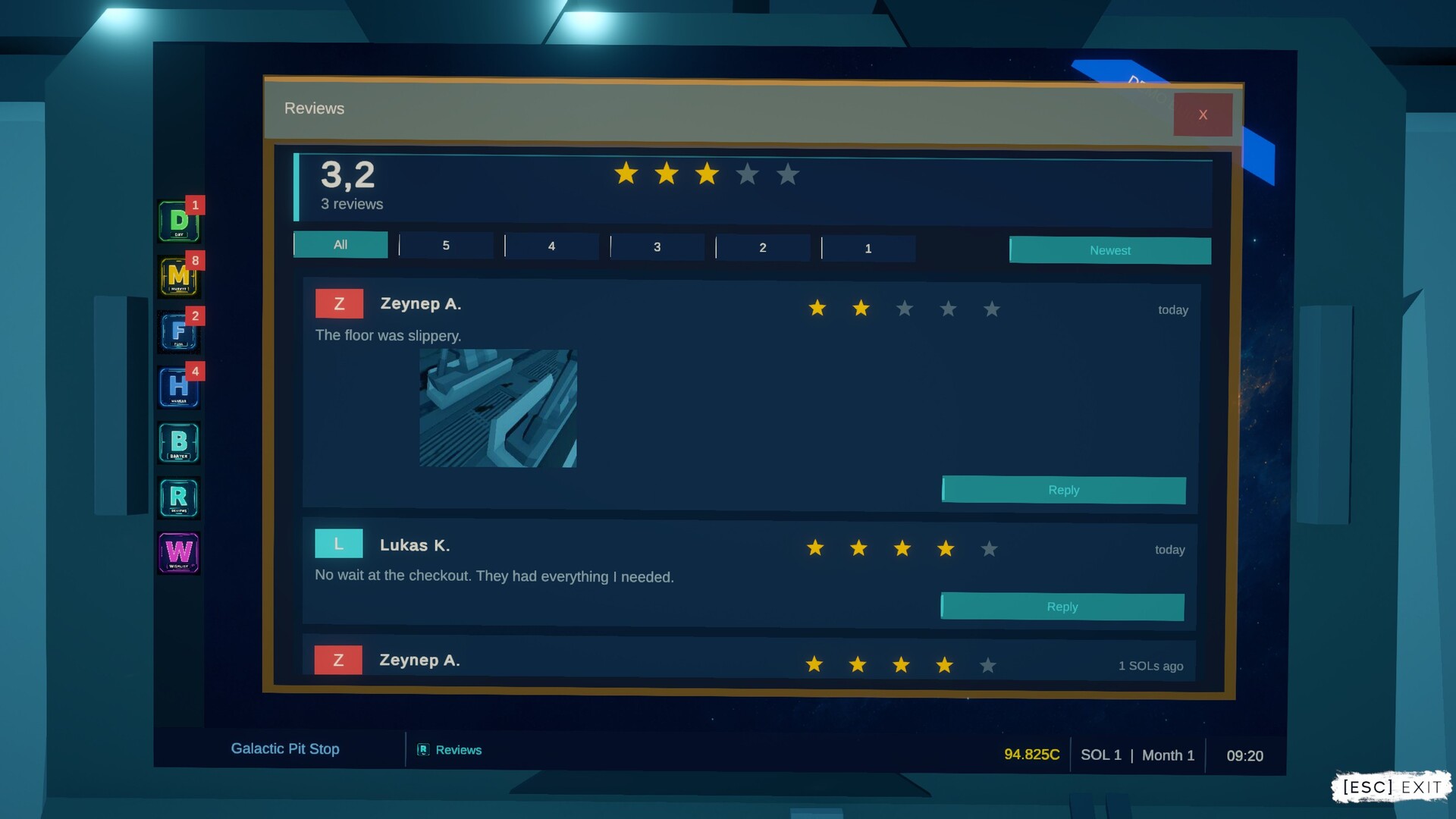 Galactic Pit Stop Simulator
