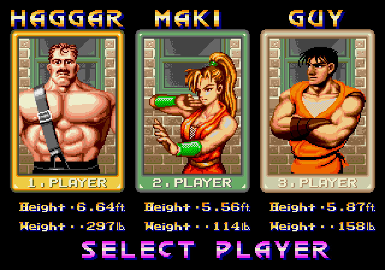 Final Fight MD