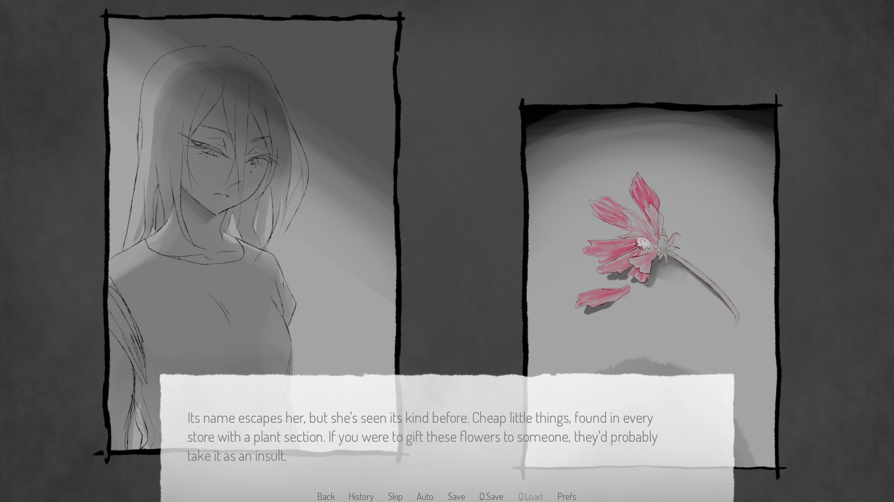 Her Red Cosmos