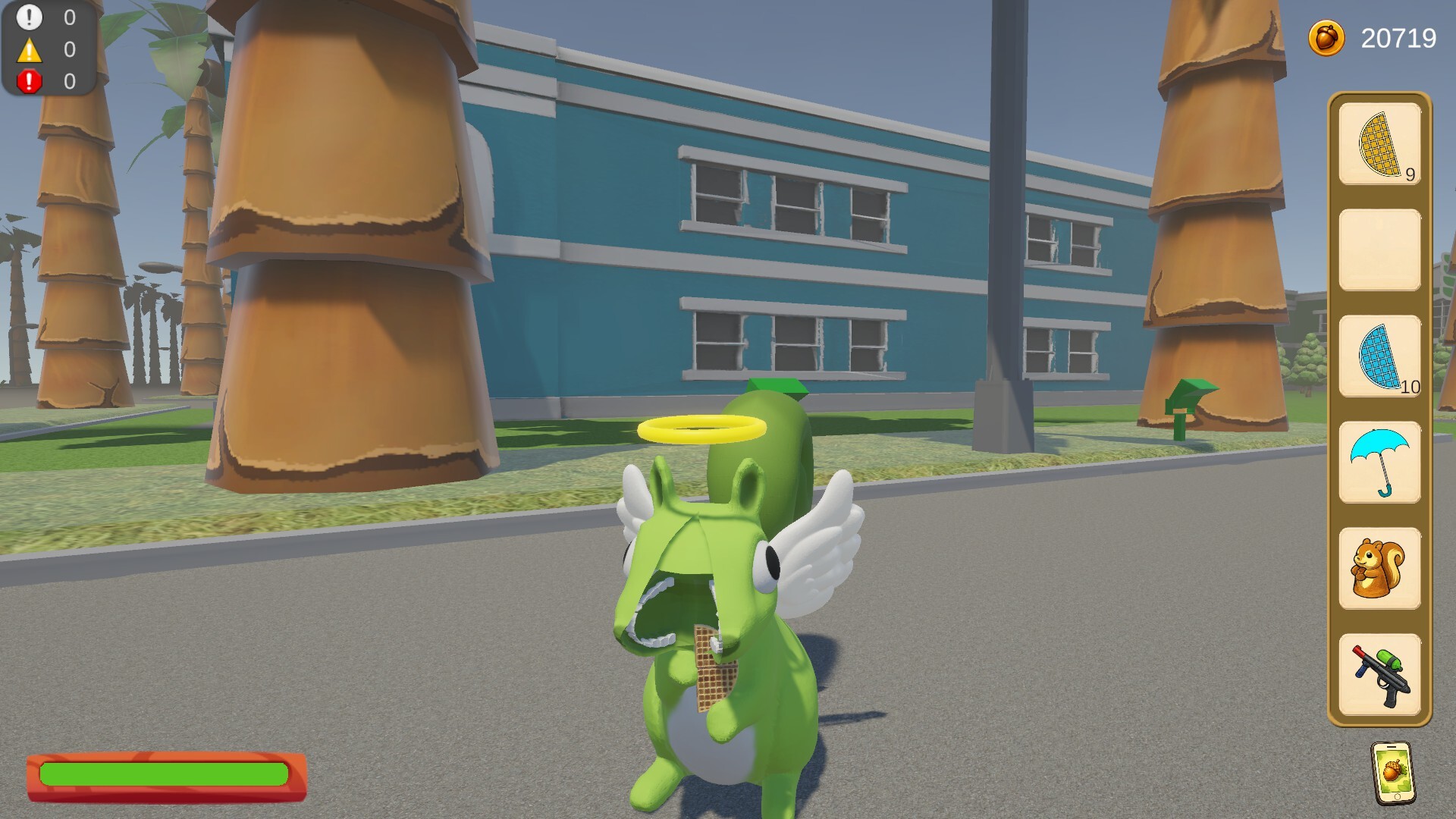 Squirrel University Simulator