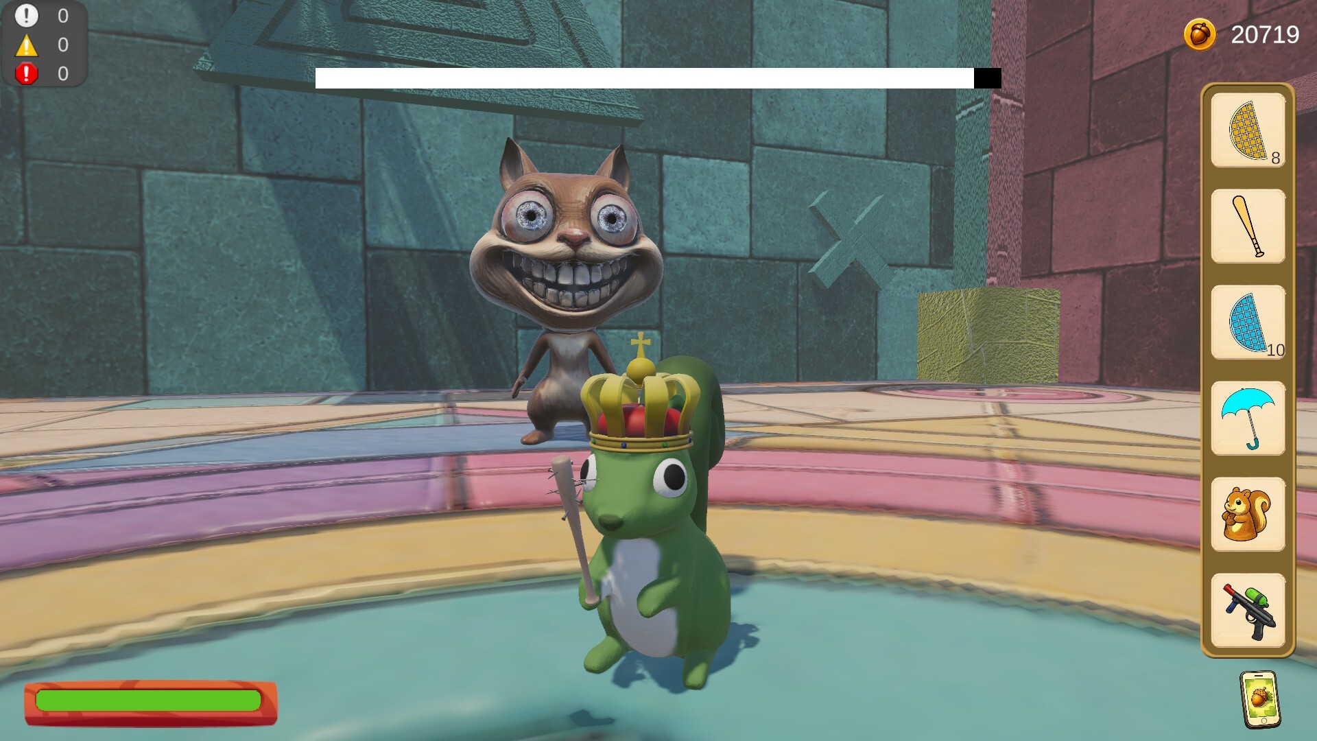 Squirrel University Simulator