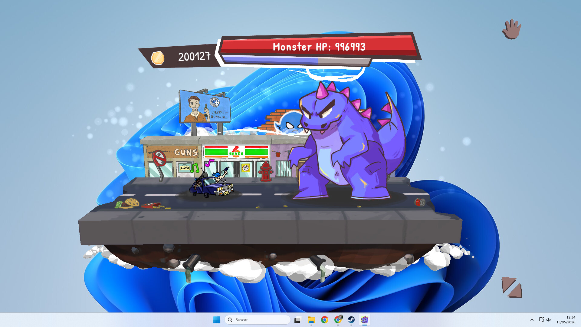 Kill the Super Duper Big Monster