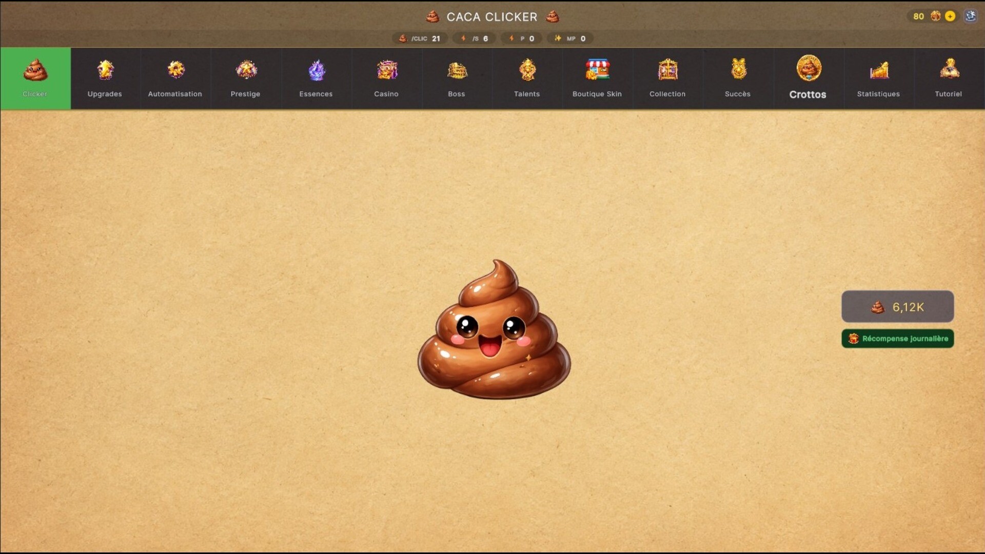 Caca Clicker