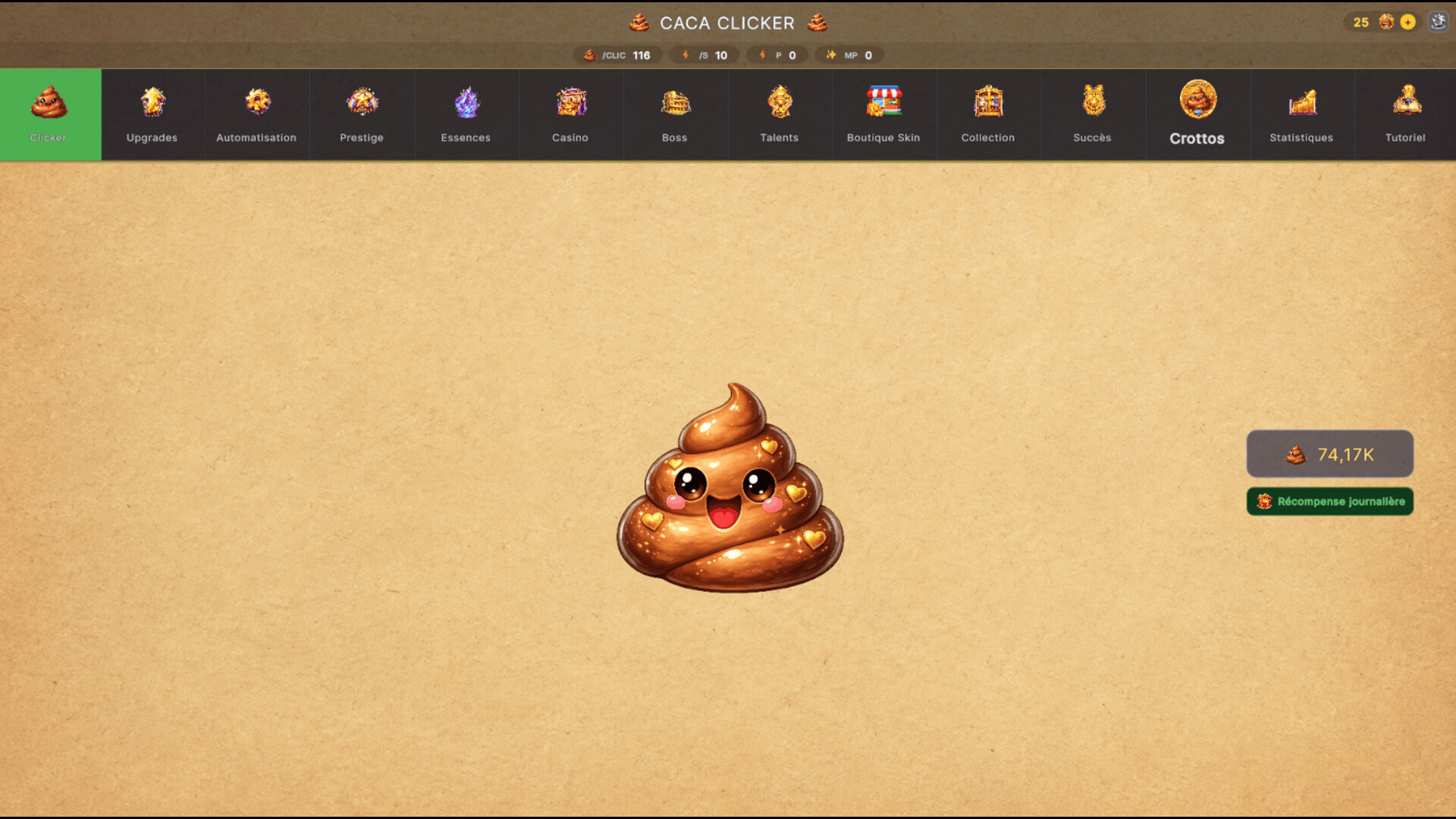 Caca Clicker