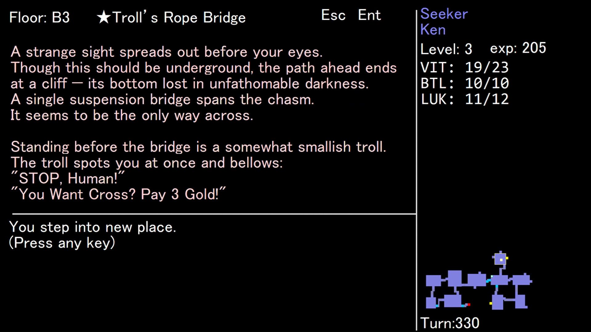 Text Dungeon: The Ring of Life