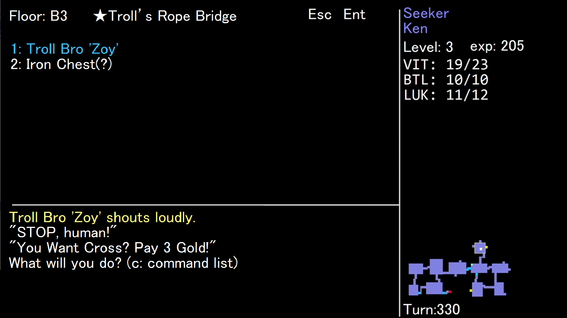 Text Dungeon: The Ring of Life