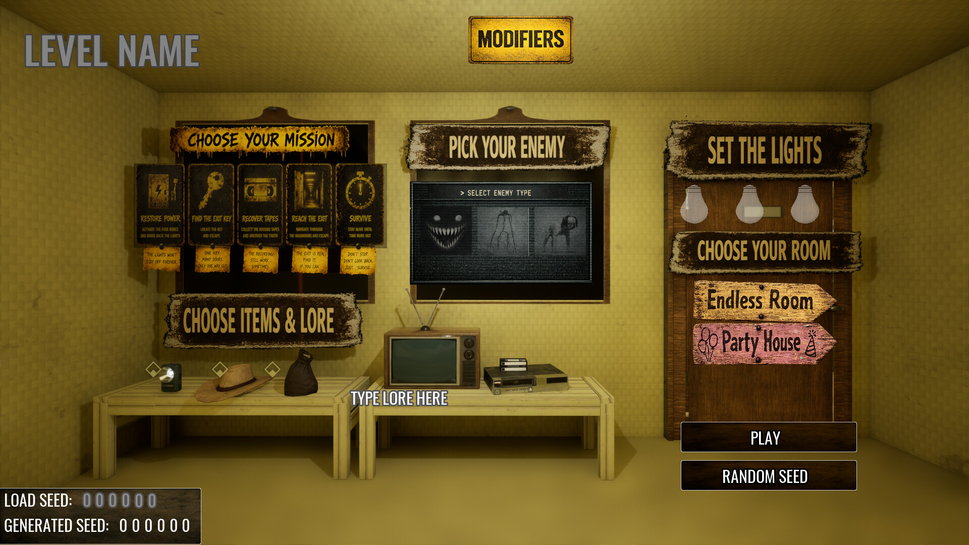 Backrooms Game Creator