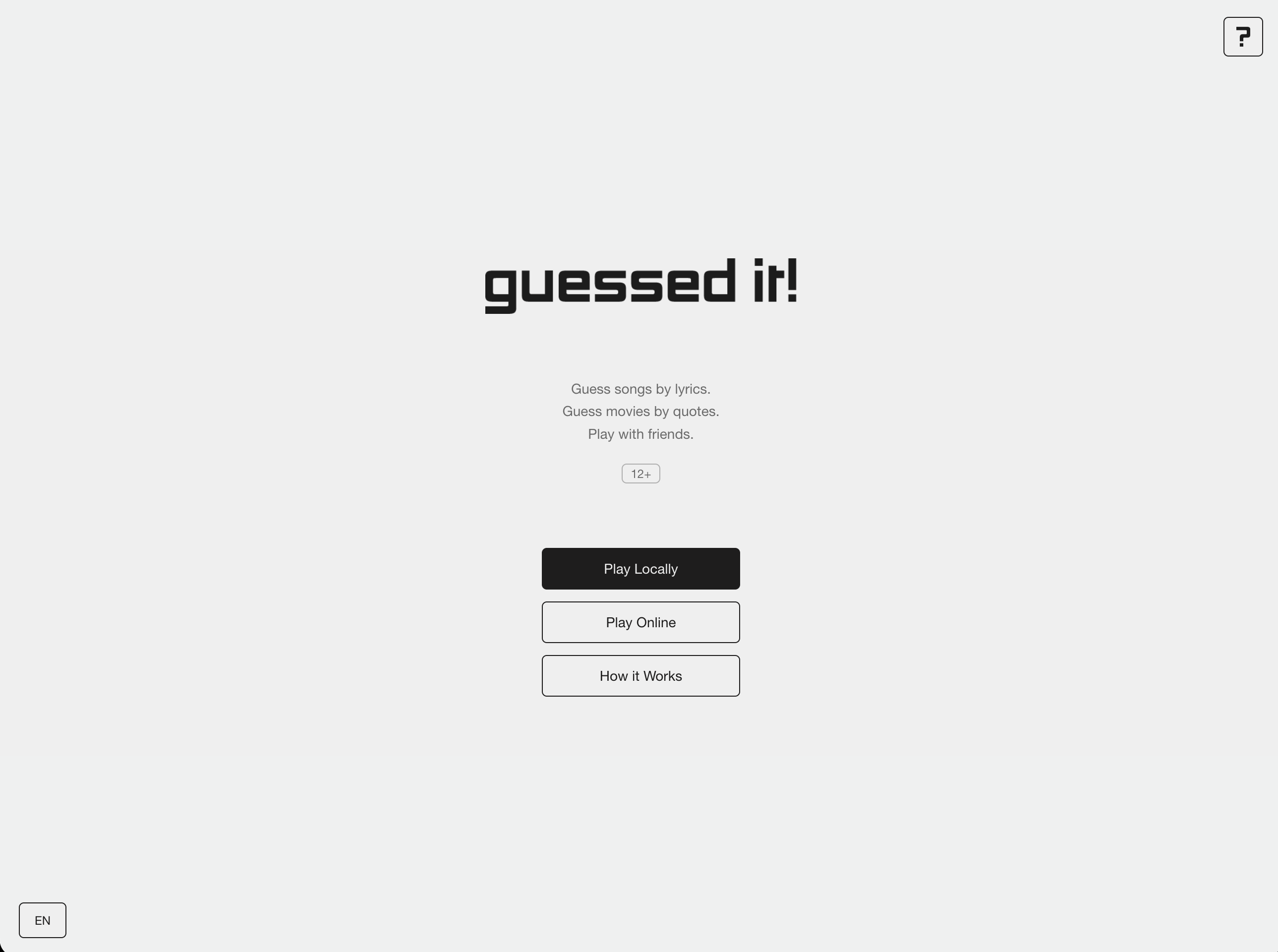 Guessed It!