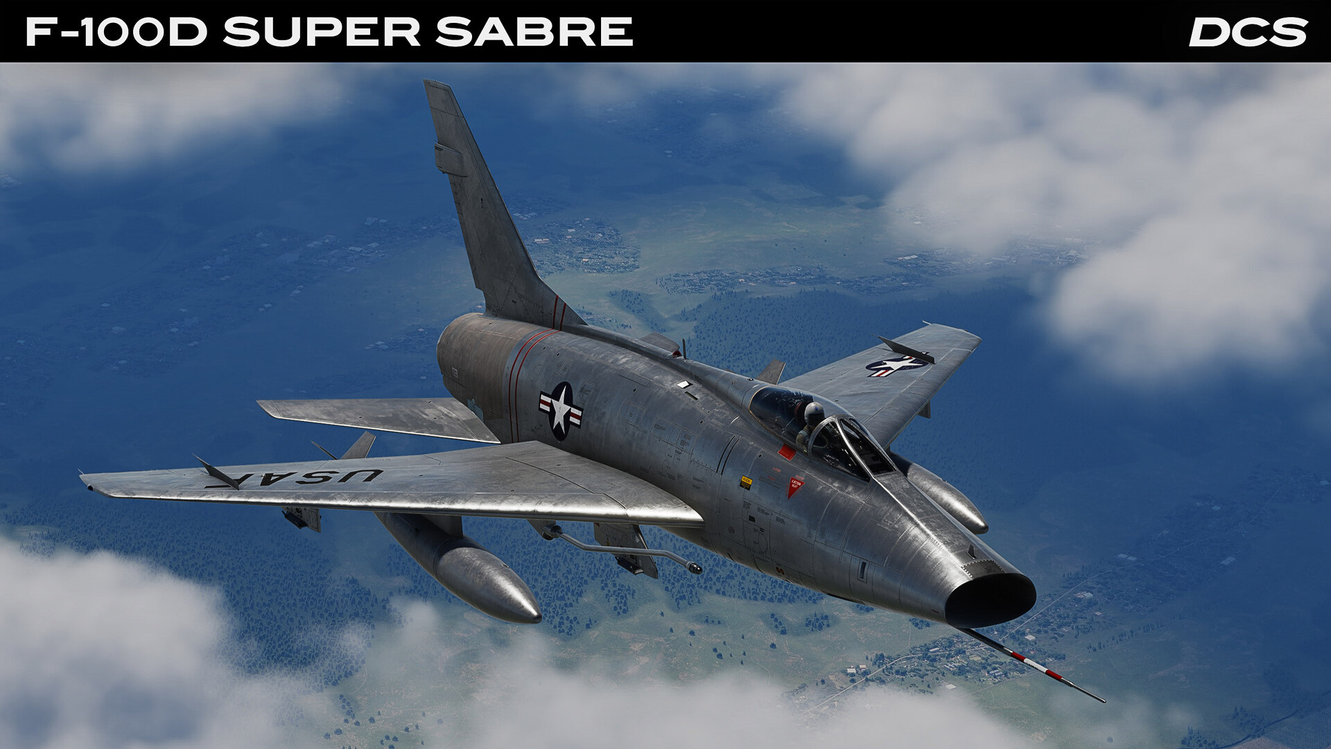 DCS World: F-100D Super Sabre by Grinnelli Designs