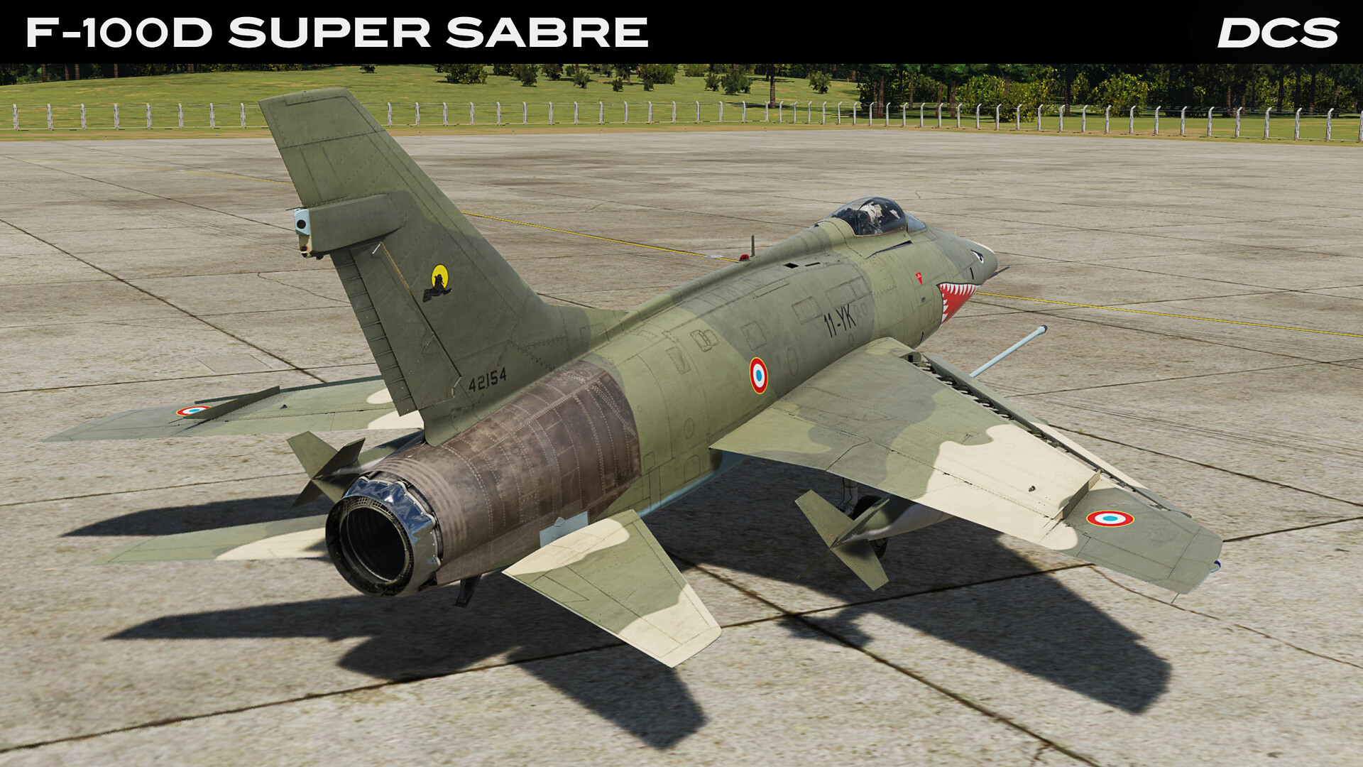 DCS World: F-100D Super Sabre by Grinnelli Designs