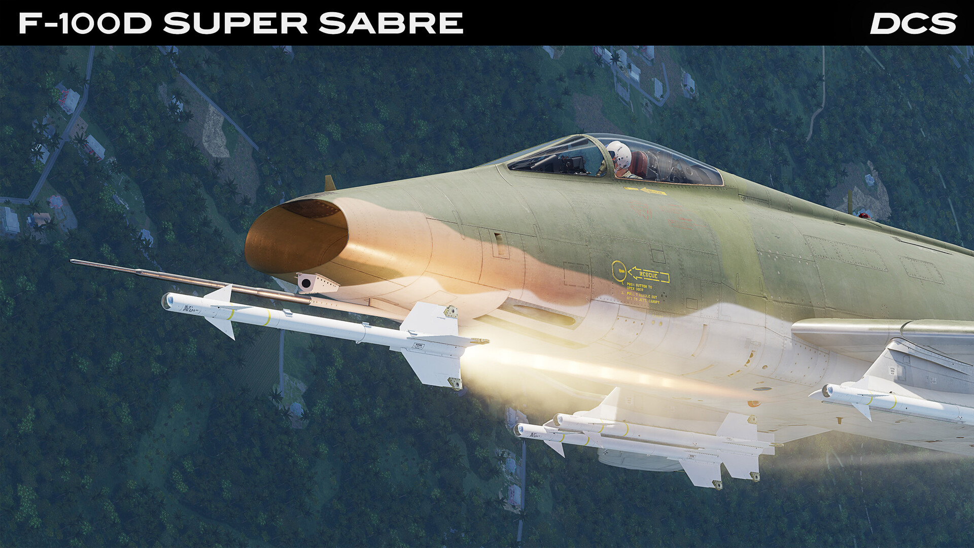 DCS World: F-100D Super Sabre by Grinnelli Designs