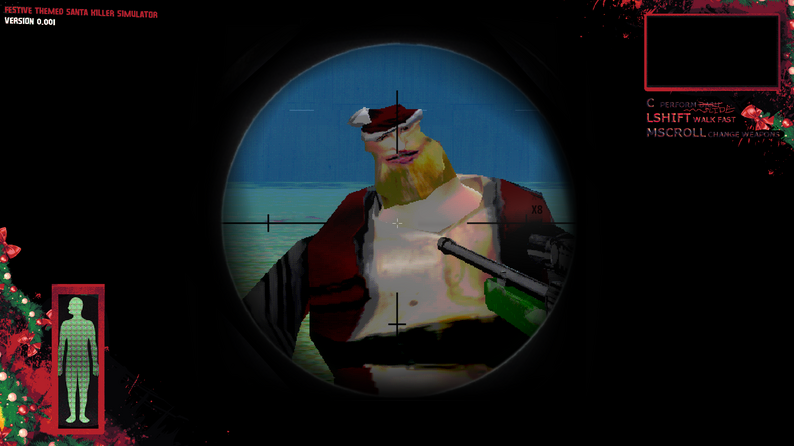 Festive Themed Santa Killer Simulator