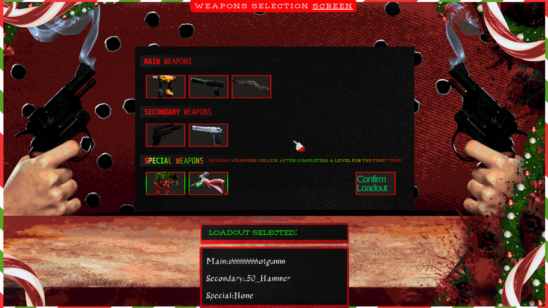Festive Themed Santa Killer Simulator