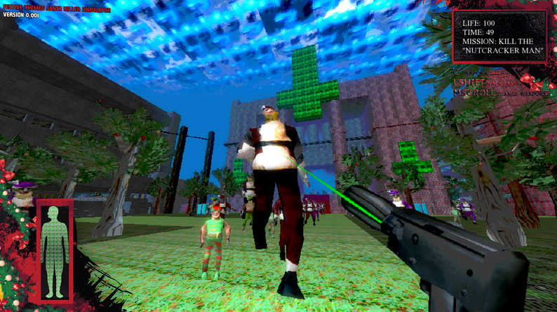 Festive Themed Santa Killer Simulator