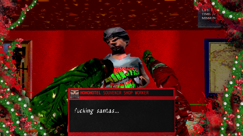 Festive Themed Santa Killer Simulator