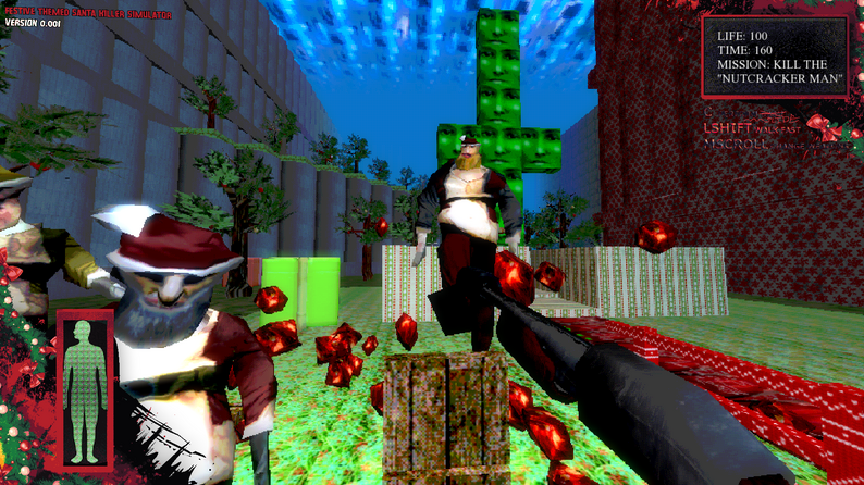 Festive Themed Santa Killer Simulator