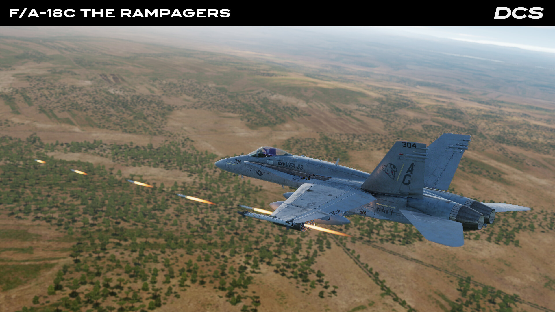 DCS World: F/A-18C: The Rampagers Campaign by Baltic Dragon