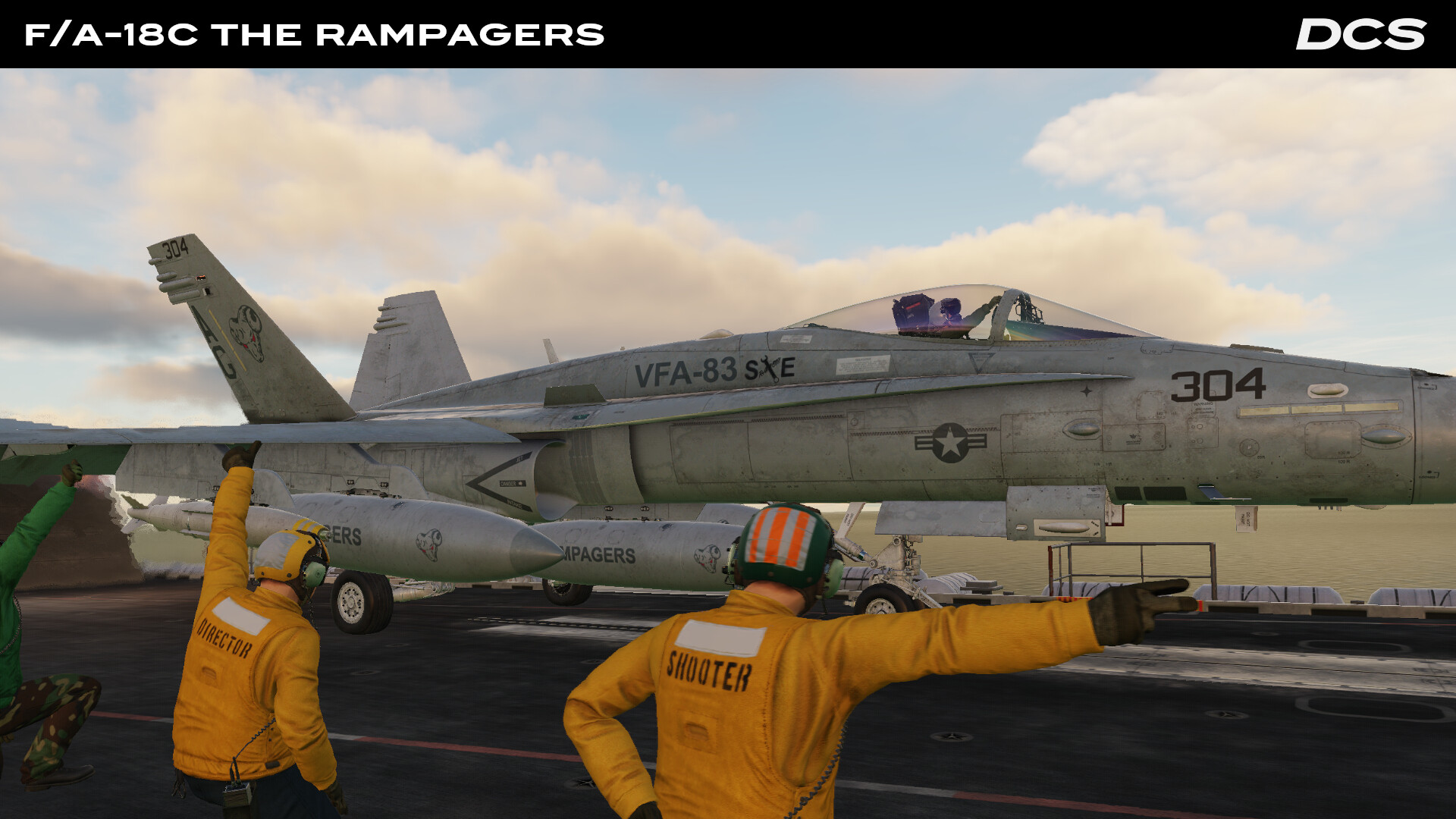 DCS World: F/A-18C: The Rampagers Campaign by Baltic Dragon