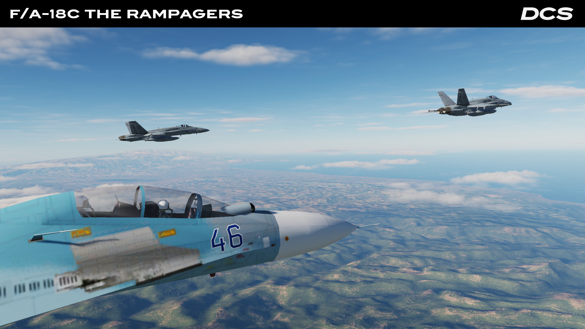 DCS World: F/A-18C: The Rampagers Campaign by Baltic Dragon