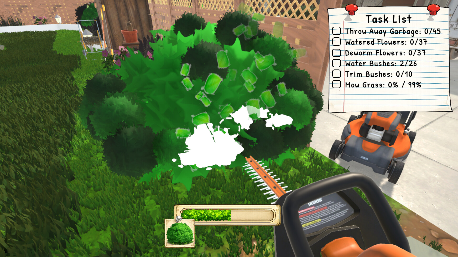 Garden Cleanup Simulator