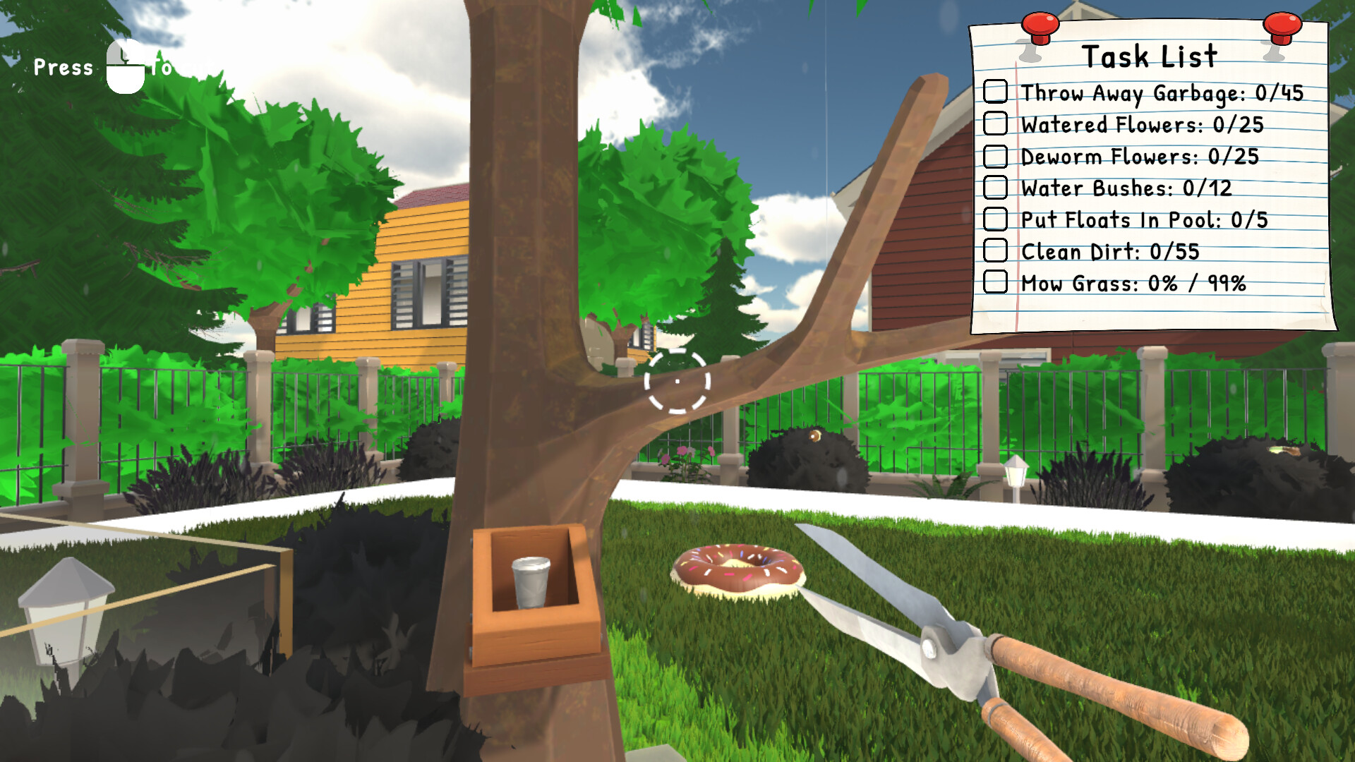 Garden Cleanup Simulator