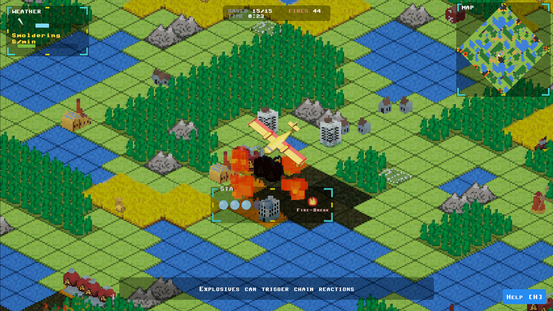 Wetline: Fire Break