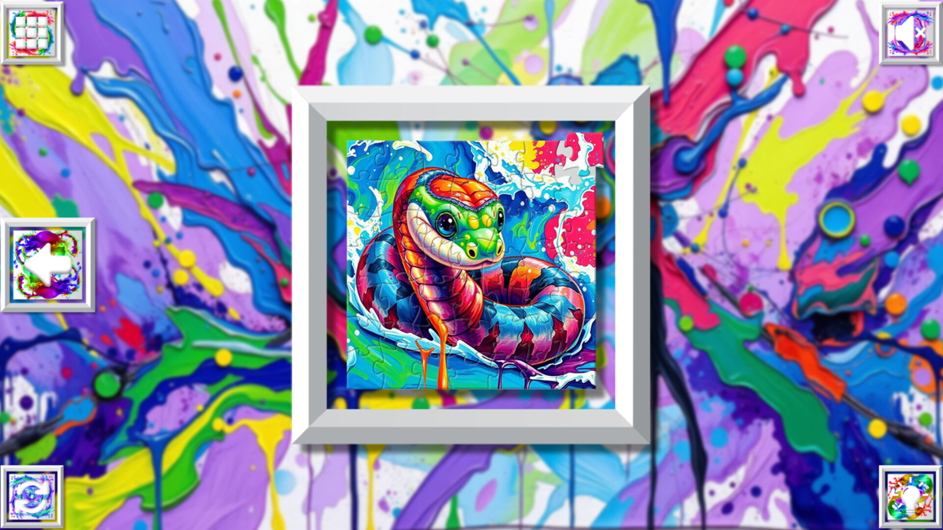 Color Splash: Reptiles