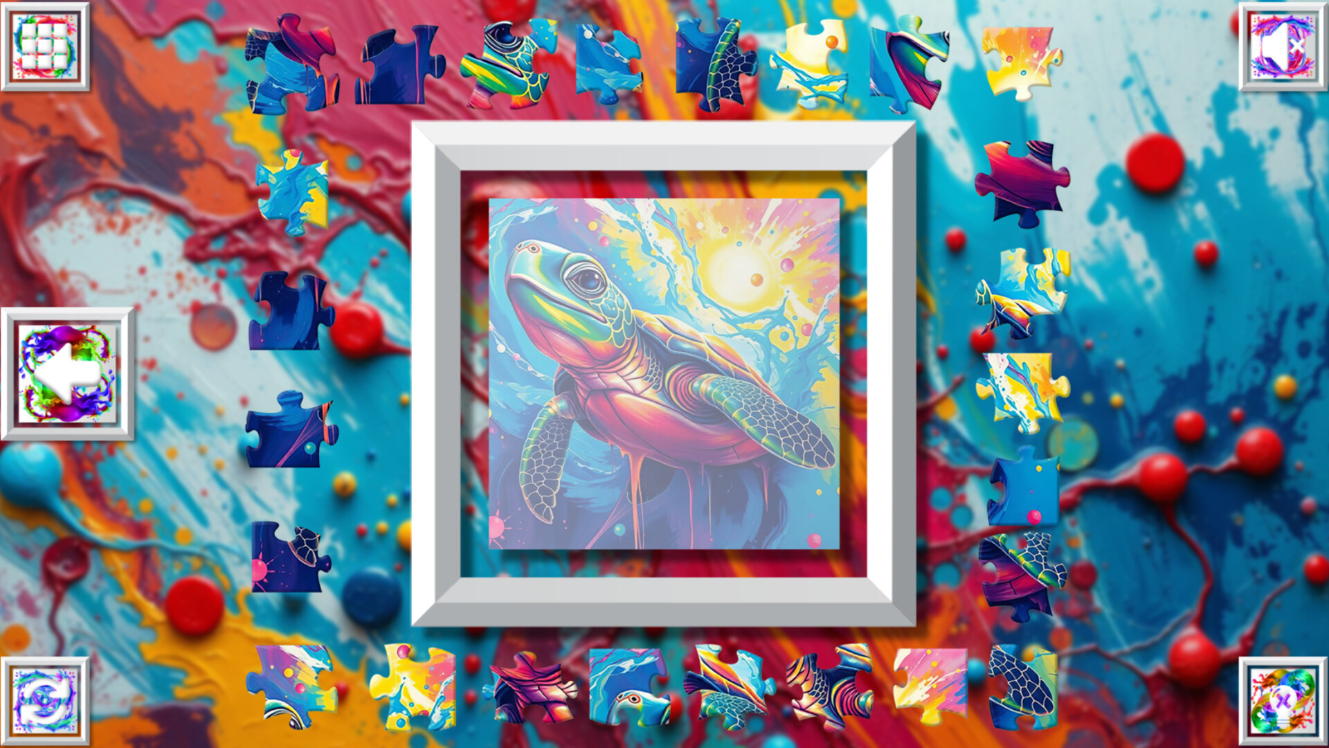 Color Splash: Reptiles