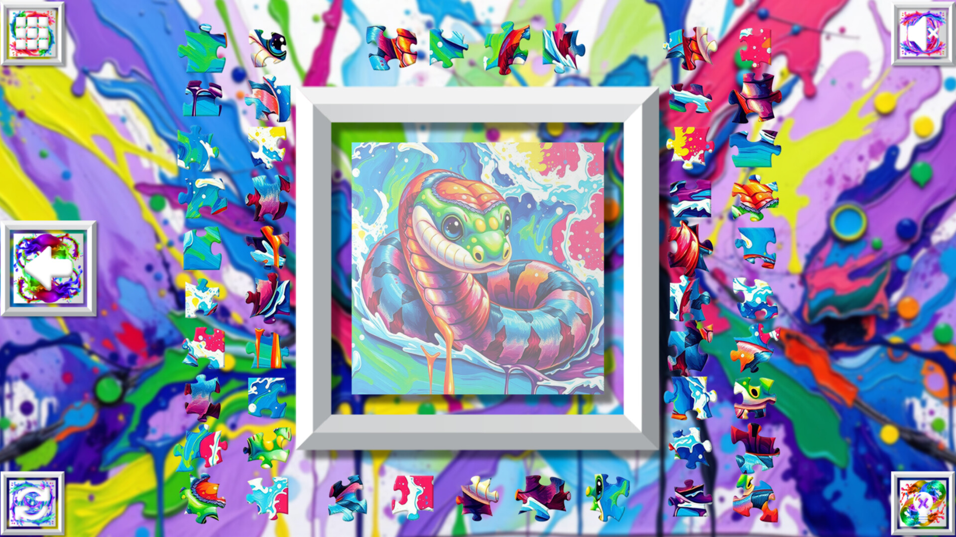 Color Splash: Reptiles