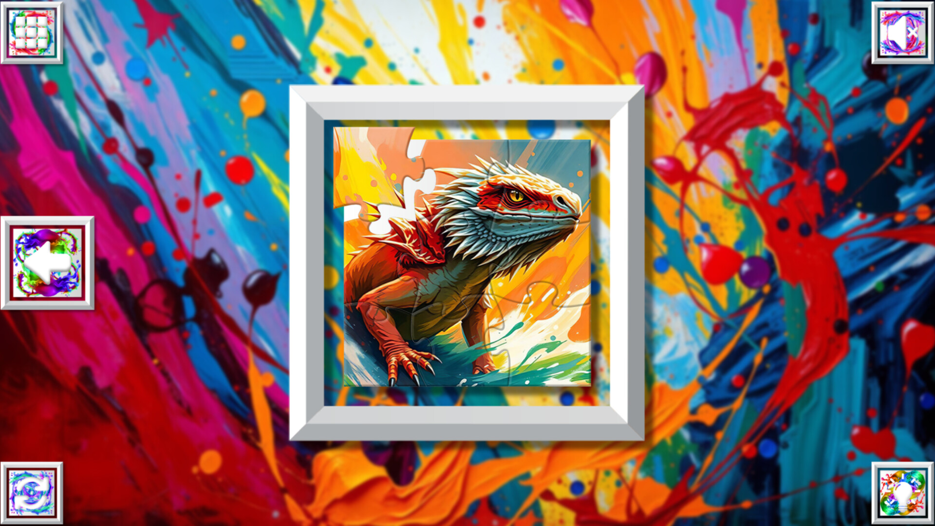 Color Splash: Reptiles
