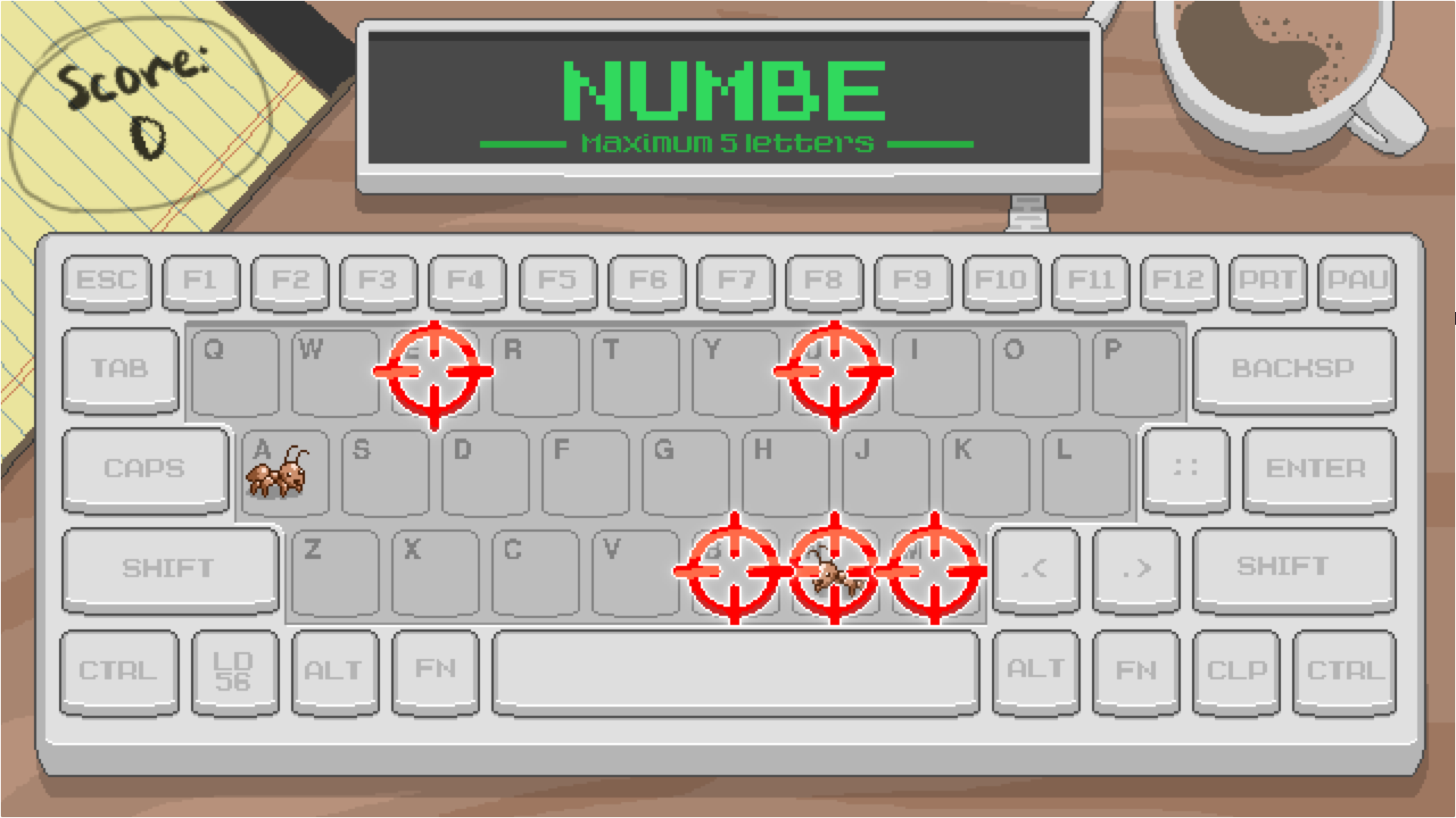 My Keyboard is Full of Ants!