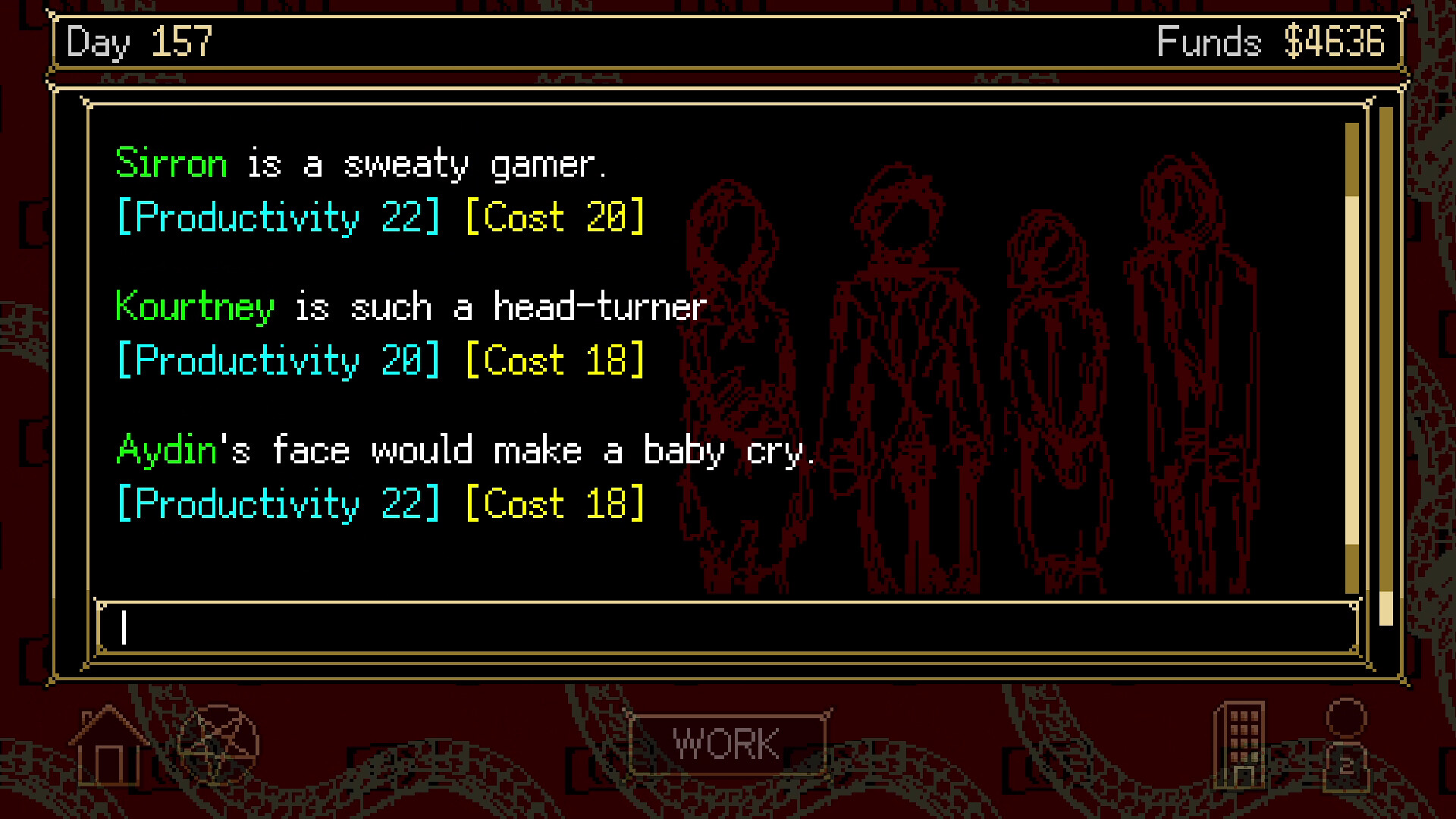 Unholy Employer Simulator