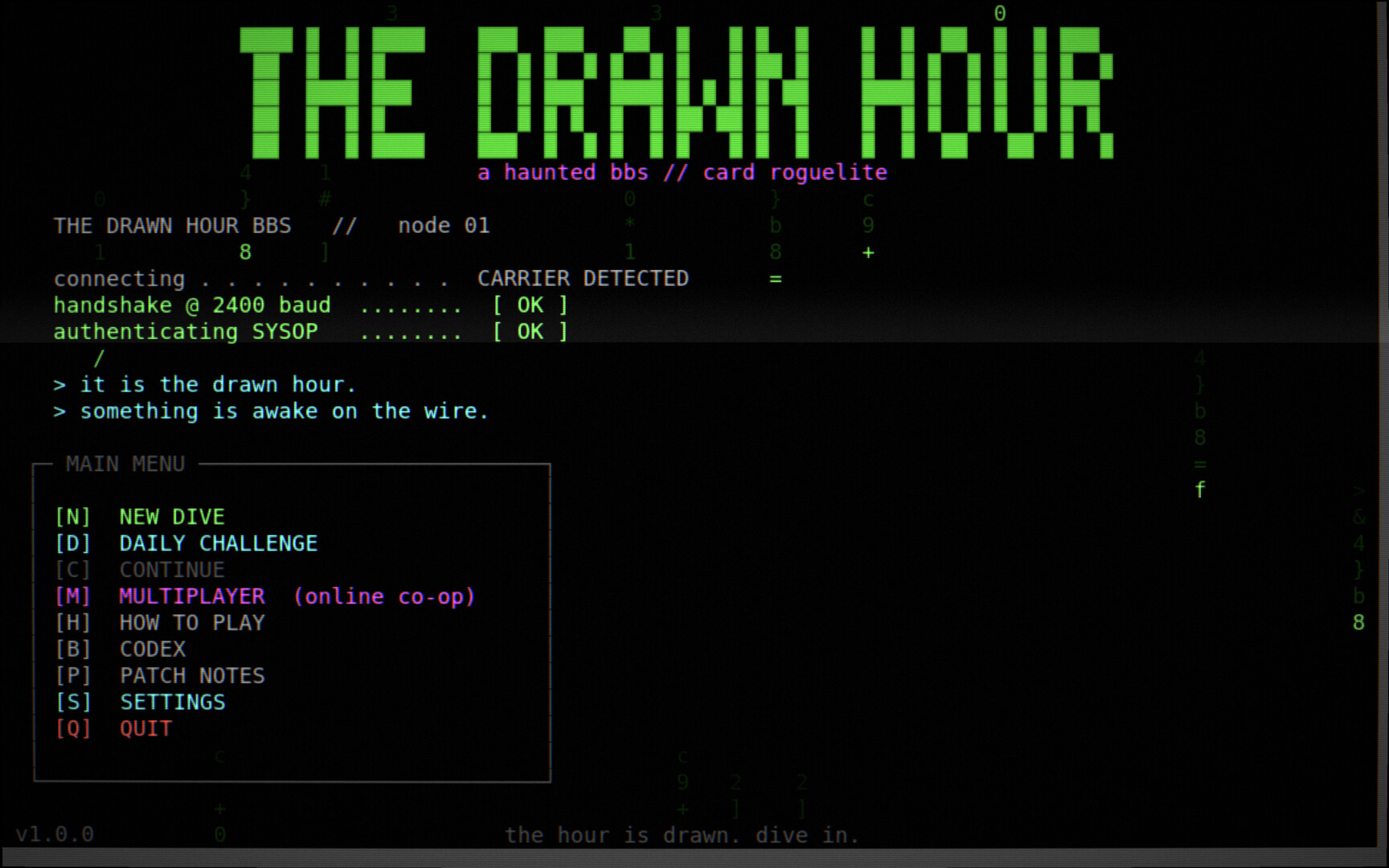 The Drawn Hour