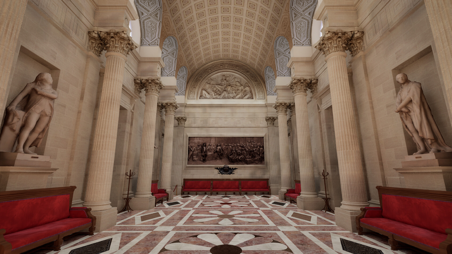 Visite virtuelle de l’Assemblée nationale