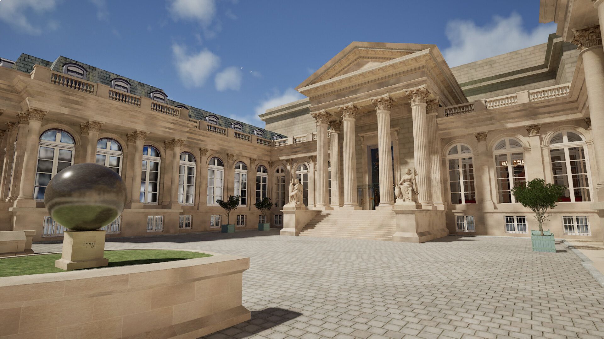 Visite virtuelle de l’Assemblée nationale